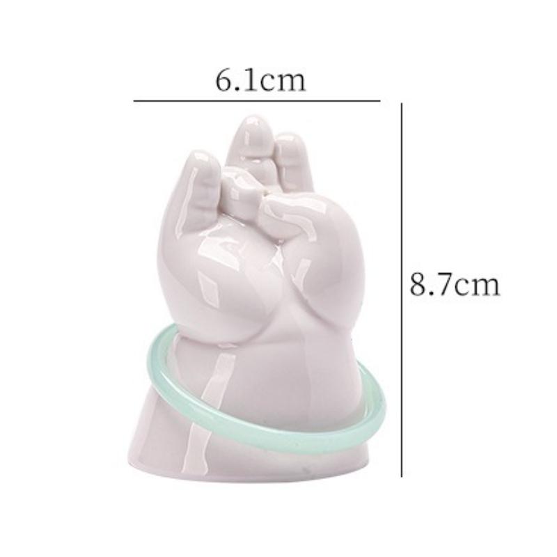 Ceramic Small Fat Bergamot Incense Plug Incense Seat Creative Household Indoor Tea Ceremony Tea Pet Incense Burner Incense