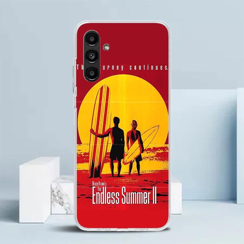 Surfbrett Ästhetisches Handyhülle Für Samsung Galaxy A17 A37 A57 A16 A15 A14 A13 A56 A55 A54 A53 A36 A35 A34 A33 A26 A25 A24 A23 G