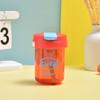 Cute Panda Portable Double Drink Cup with Straw - High Temperature Resistant 