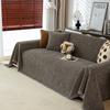 High-end Sofa Cover Cloth Is Universal In All Seasons, Modern Simple Black Sofa Towel, a Whole Cover Blanket
