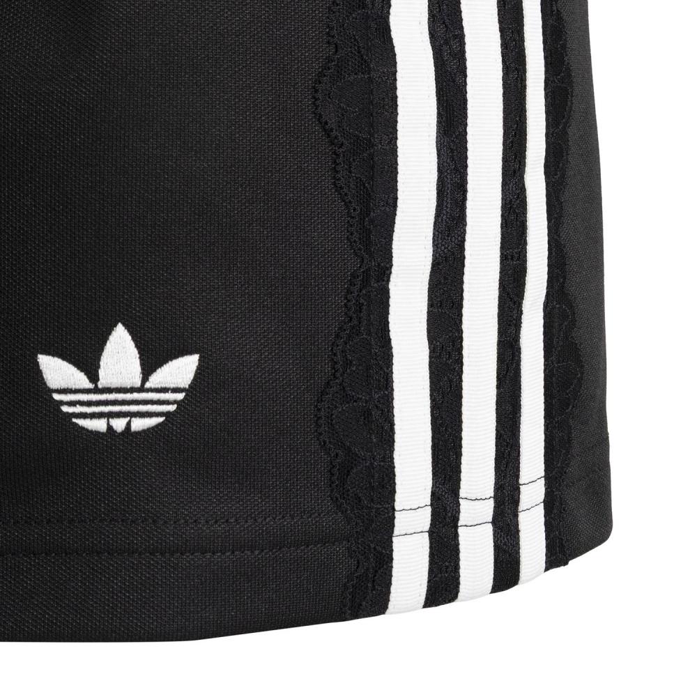 Adidas W Lace 3 Stripe Shorts  Race In Lg4267 Black 