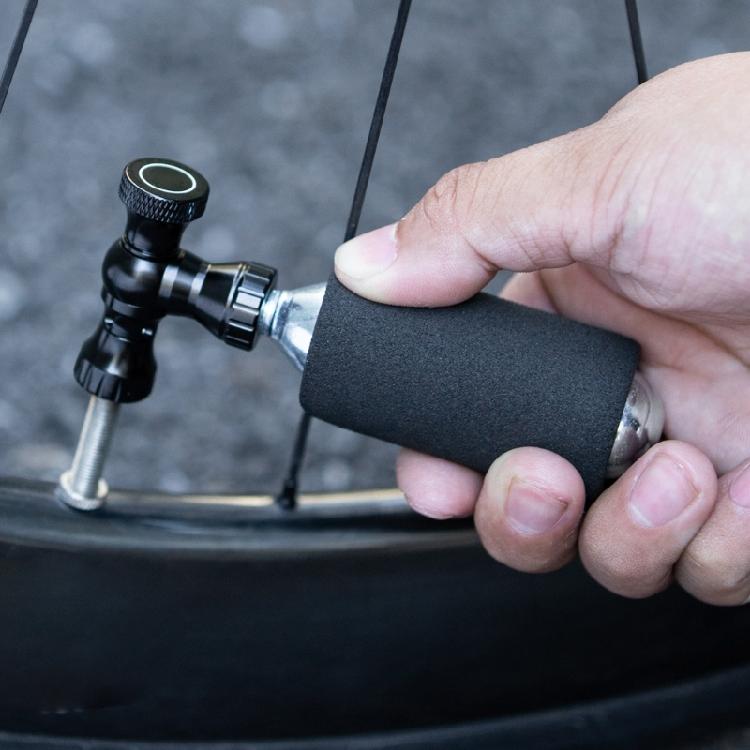 CO2 Bike Tire Inflator CO2 Tyre Filler Air Pumps with Insulated Sleeve Quick Pumping Bicycles Pump CO2 Tyre Filler