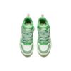 Slightly Sweet Puffy Shoes Slip Resistant Low Top Skateboard Shoes Women's Green White 922348001-6