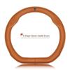 Genuine Leather Luxgen Steering Wheel Cover - Universal Fit for U6, Big 7, S5, U5, 7MPV, Na 5, Rui 3 Models