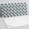 Self-Adhesive Vinyl Panel With Print 120x60 cm Geometric Checkered Pattern