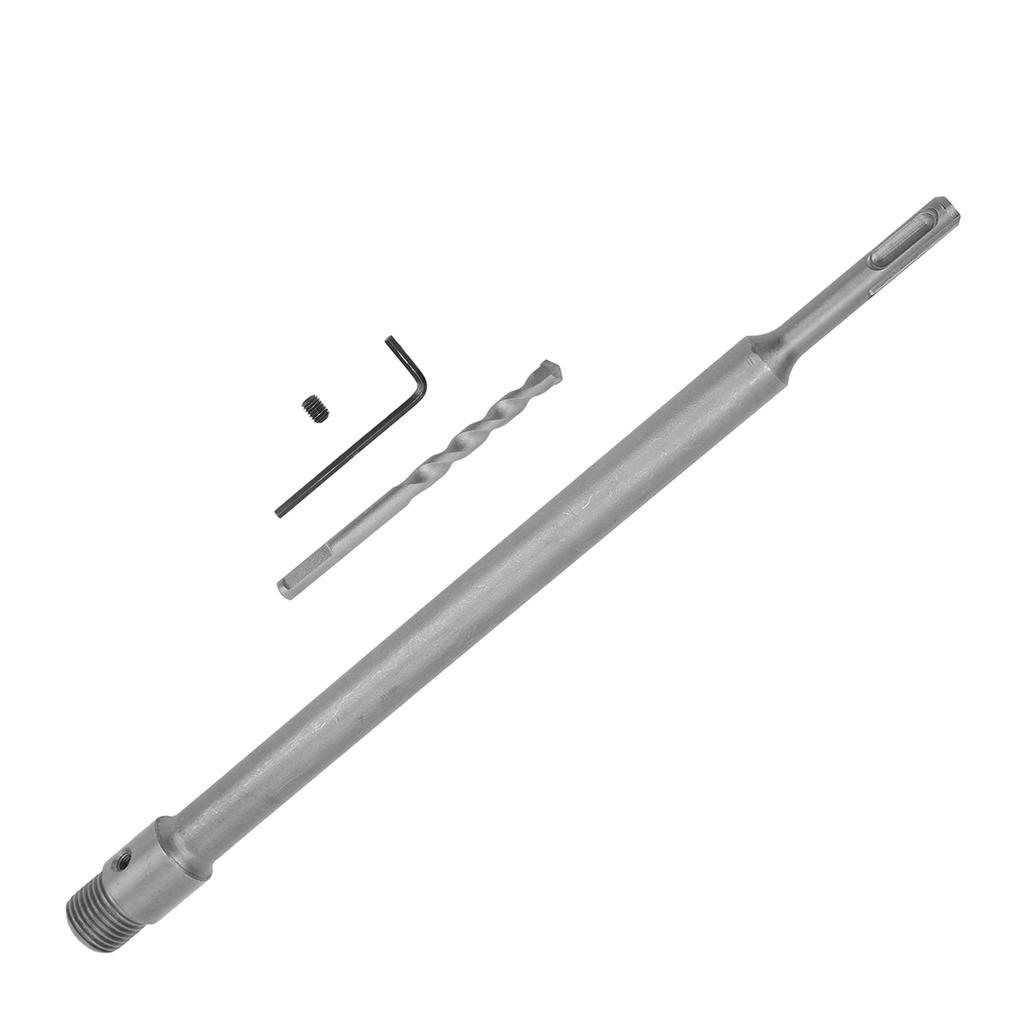 Electric Hollow Core Drill Bit Shank Round Hammer Hole Opener Adapter Connecting Rod 330mm