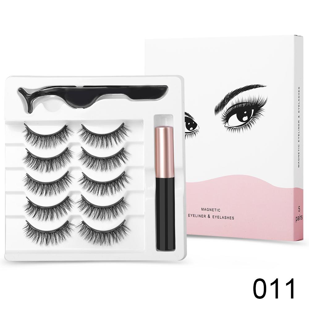 

Набір рідкої підводки для повік Magnetic Eyelash Super Natural Reuse Eyelashes Beautiful Women Makeup Tools Cosmetic 4