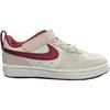 Nike Court Borough Versatile Comfortable Low-Top Kids Skate Shoes Kids sneaker Light-Red IQ9798-161