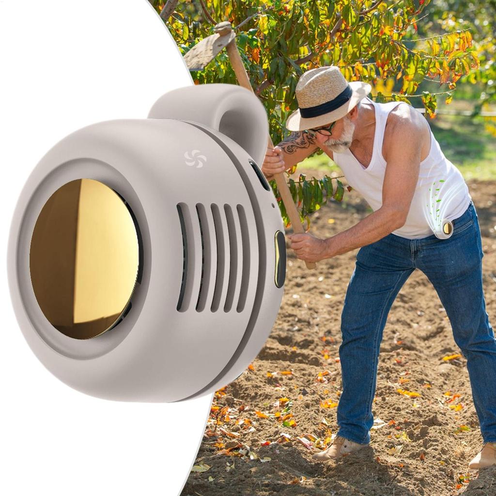 Small Fan with Clip USB Charging Air Cooler Small Portable Bladeless Clip On Fan for Dorm Beach Nursery Gym Travel Tent Camping