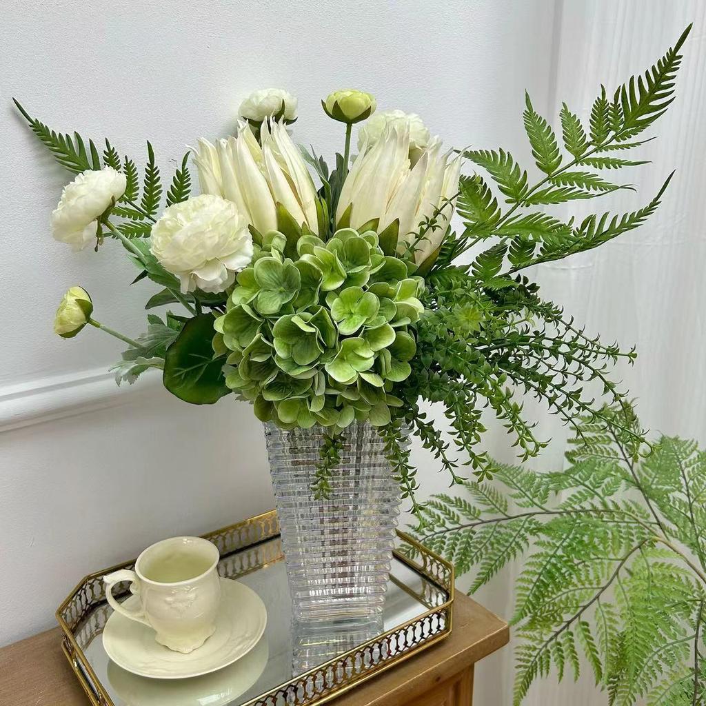 Silk King Protea Bouquet for Home Decor