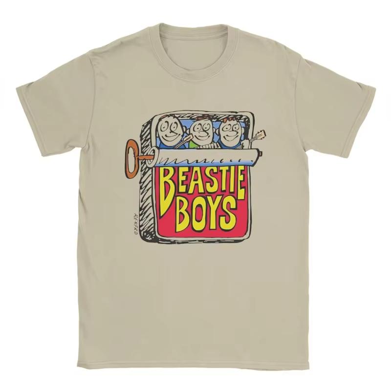 Awesome Beastie Boys Sardine Can Tshirts For Unisex Crewneck Cotton T Shirts Short Sleeve Tee Shirt Tops