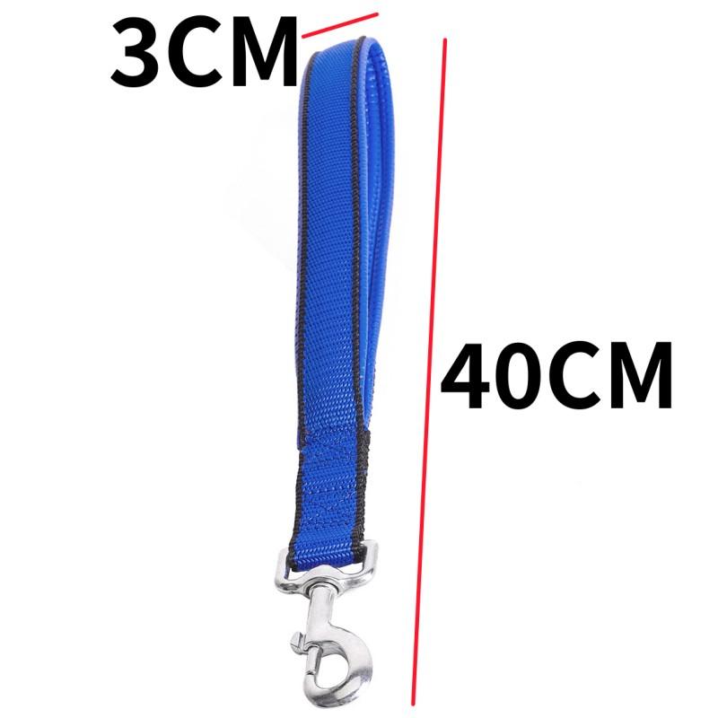 

Поводок для собак Короткий поводок для собак Прочные нейлоновые поводки для больших собак Прогулочная веревка Удобная ручка Поводки для собак Ремни безопасности Цепь для домашних животных