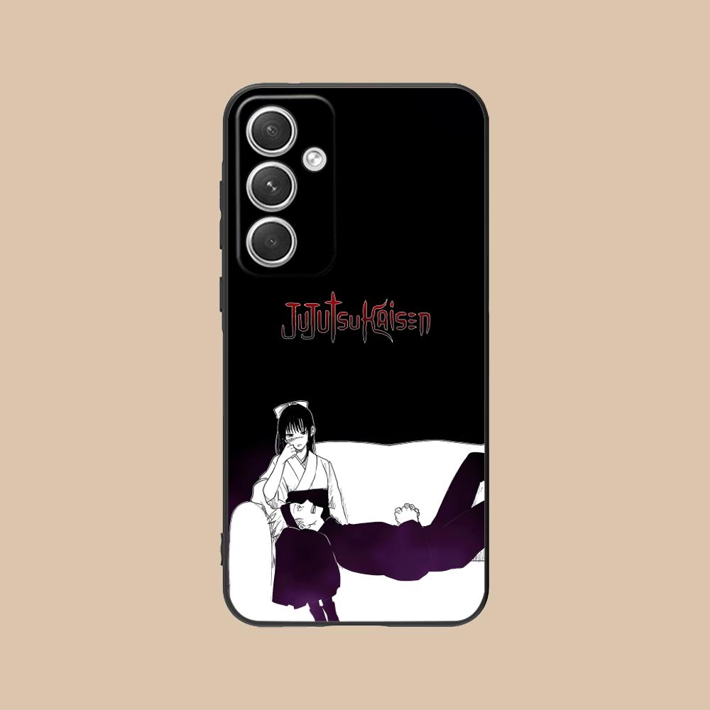 JJK Utahime Iori Matte TPU Mobile Phone Case for Samsung Galaxy S26 S25 S24 S23 S22 S21 S20 Note20 Plus FE Ultra Colorful Cover
