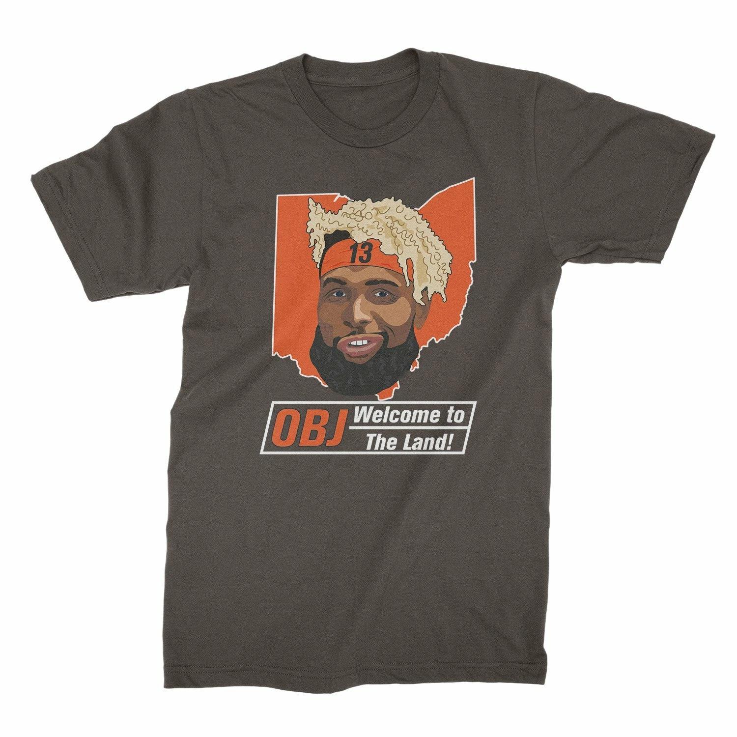 Футболка Odell Beckham Jr Browns Футболка OBJ Cleveland S