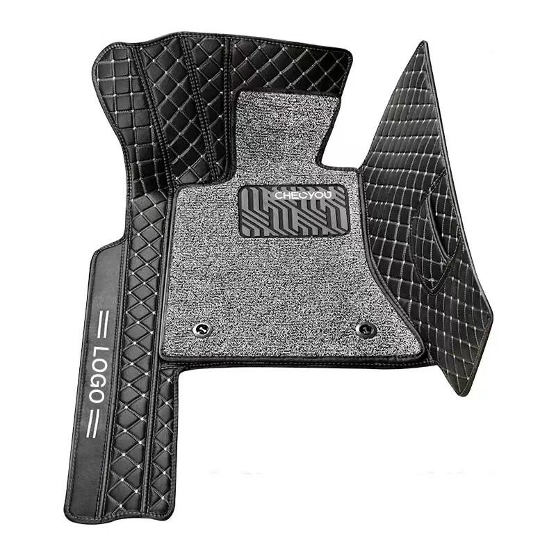 Youcheda BAIC New Warrior CTL151A/CTL163 Full Coverage Car Floor Mats CTL163 Full Set with Trunk Mat