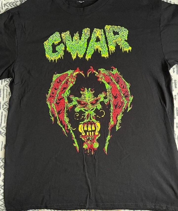 Gwar T-Shirt Gwar Monster Short Sleeve Black Size S to 5XL T-Shirt AG1151 3XL