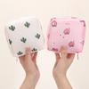 Women Sanitary Napkin Tampon Storage Bag Portable Waterproof Organizer Pouch Cartoon Pattern Sanitary Napkin Bag