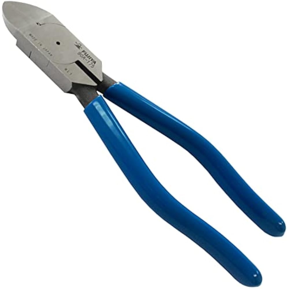 Fujiya (Fujiya) Plastic Nipper (straight blade) 175 mm with mirror finish on the blade for improv...