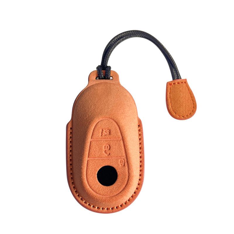 Mercedes Key Case: Compatible with 24 Models Including C260L, E300L, GLC, GLE, S-Class, GLA Car Key Shell Buckle