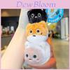 Plush Cat Fish Keychain With Keyring And Cute Cat Design For Gift And Collection