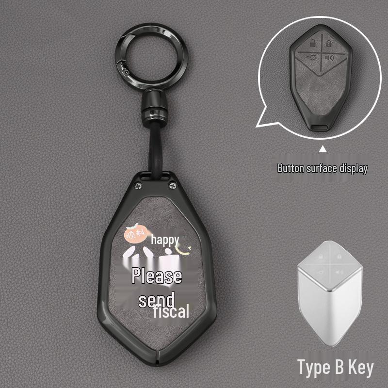 2024 Deepal S7 Key Case for Changan Deepal SL03 with G318 Card Holder Buckle for Men and Women