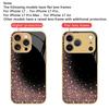gold dust Exquisite Bestseller Phone Case Electroplated Glass PhoneCase for iPhone 17 16 15 14 13 12 11pm Pro Plus tablet case