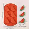 Silicone Fruit Shaped Freeze Molds, Food-Grade Flexible Bakeware, for Ice Cubes, Chocolate, Cake Decoration