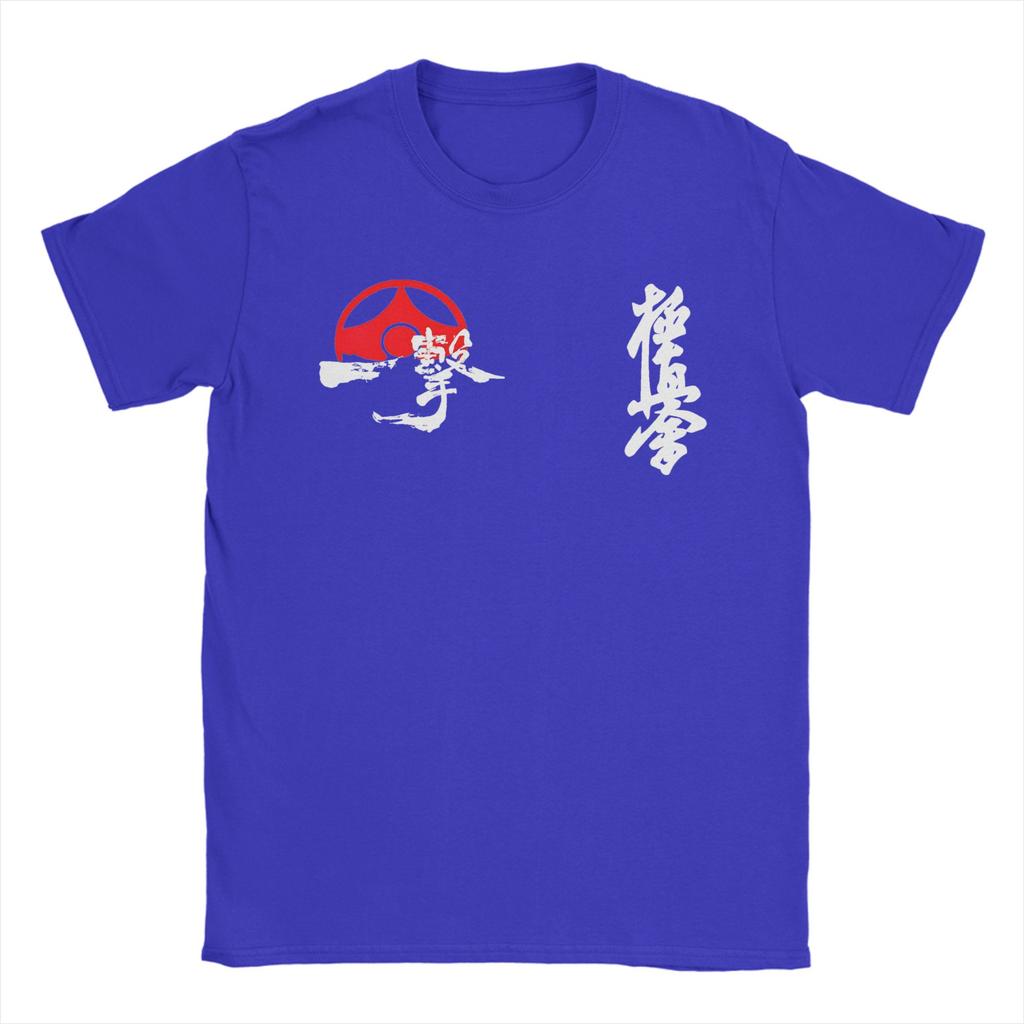 Men TShirt ichigeki kyokushin karate TShirts Fashion  Summer Tees Y2K Basic Cotton Clothing Gift