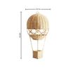 Ins Wind Hand-woven Rattan Hot Air Balloon Children's Room Preschool Education Place Photography Agency Home Decoration Supplies