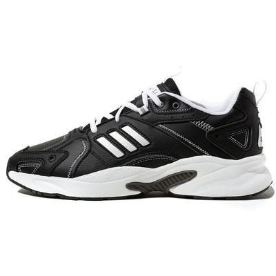 Neo JZ Runner Leather Suede Trendy Comfortable Slip Resistant Durable Lightweight Low Top Casual Shoes Unisex Casual Shoes Black White IG9431