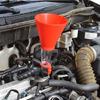 Engine Refueling Funnel with Adjustable Width Holdings Clamps Oil Filling Funnel