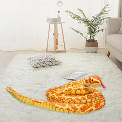 Stuffed Snake Animal Giant Cuddly Toy for Jungle Themed Decor Adults