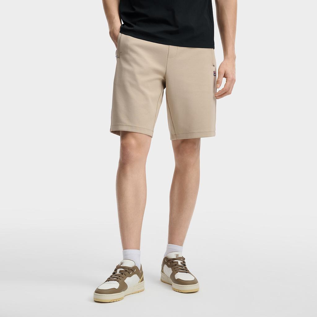 Fila Tennis Fashion Classic Retro Sports Casual Shorts Men shorts Khaki A51M623603FDK