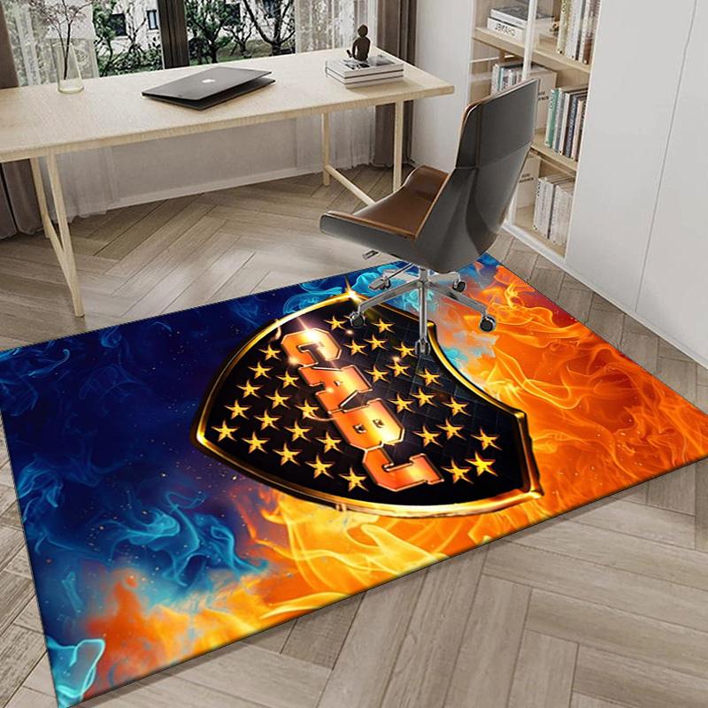 Boca Juniors Crest  Area Rug for Office, Chair Rug, Decorative Carpet Livingroom Mat, Large Size Fan Gifts Christmas Gifts