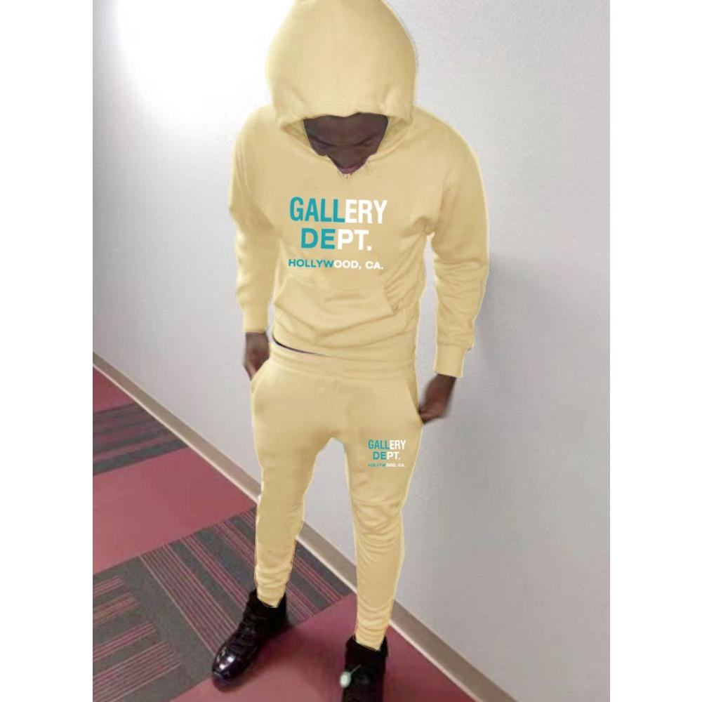 Autumn and Winter New GALL Letter Printed Men's and Women's Hoodie Men's Sports Hooded Hoodie Wholesale