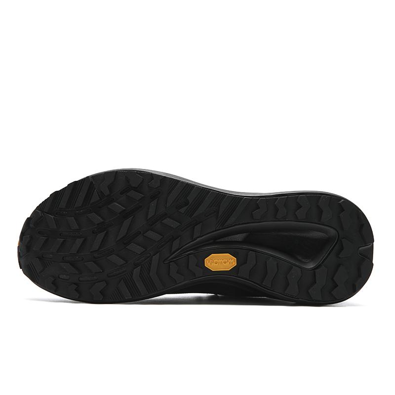 FILA NUVOLE 4 Cushioning Slip Resistant Abrasion Resistant Breathable Lightweight Low top Outdoor Shoes Men's Black A12M621205FBK