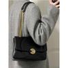 New Trendy Niche Design Simple Chain Underarm Bag Versatile Large Capacity Portable Shoulder Crossbody