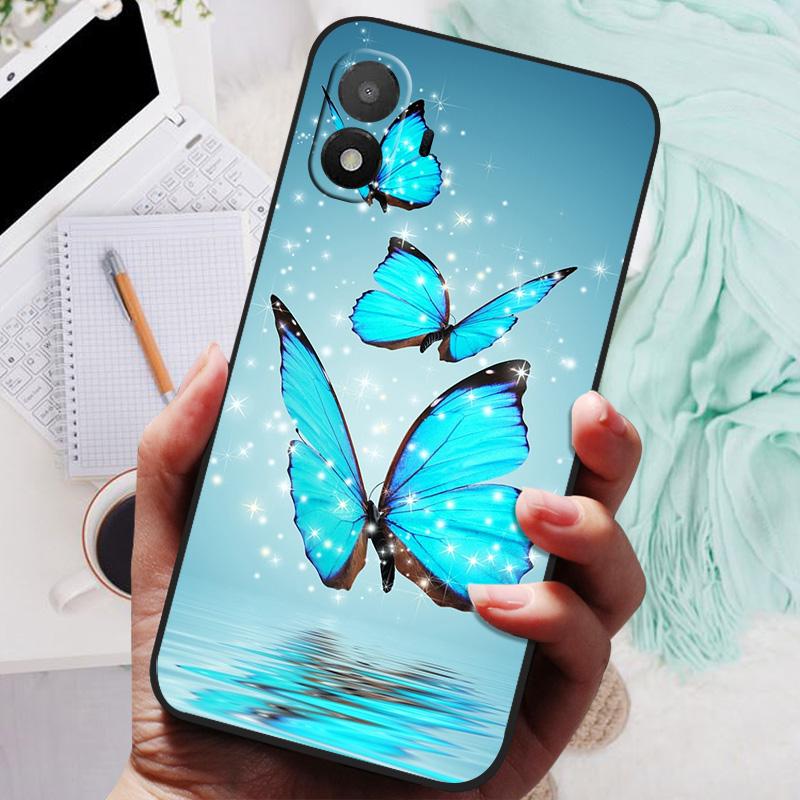 Per Custodia TCL K70 SE NUOVA TPU Silicone Antiurto Copri Telefono Gatto Per TCL K70 SE 4G K70SE Funda Semplicità Stampa ad Olio Morbida Coque