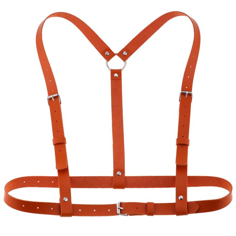 Women Sexy Garters faux Leather Women Body Bondage Cage Sculpting Harness Waist Belt Straps Suspenders Goth Harajuku Belt