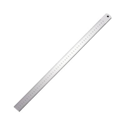 Precisions Crafted Stainless Steel Measuring Tool Ruler with Nonslip Back Suitable for Professional Architects Engineers