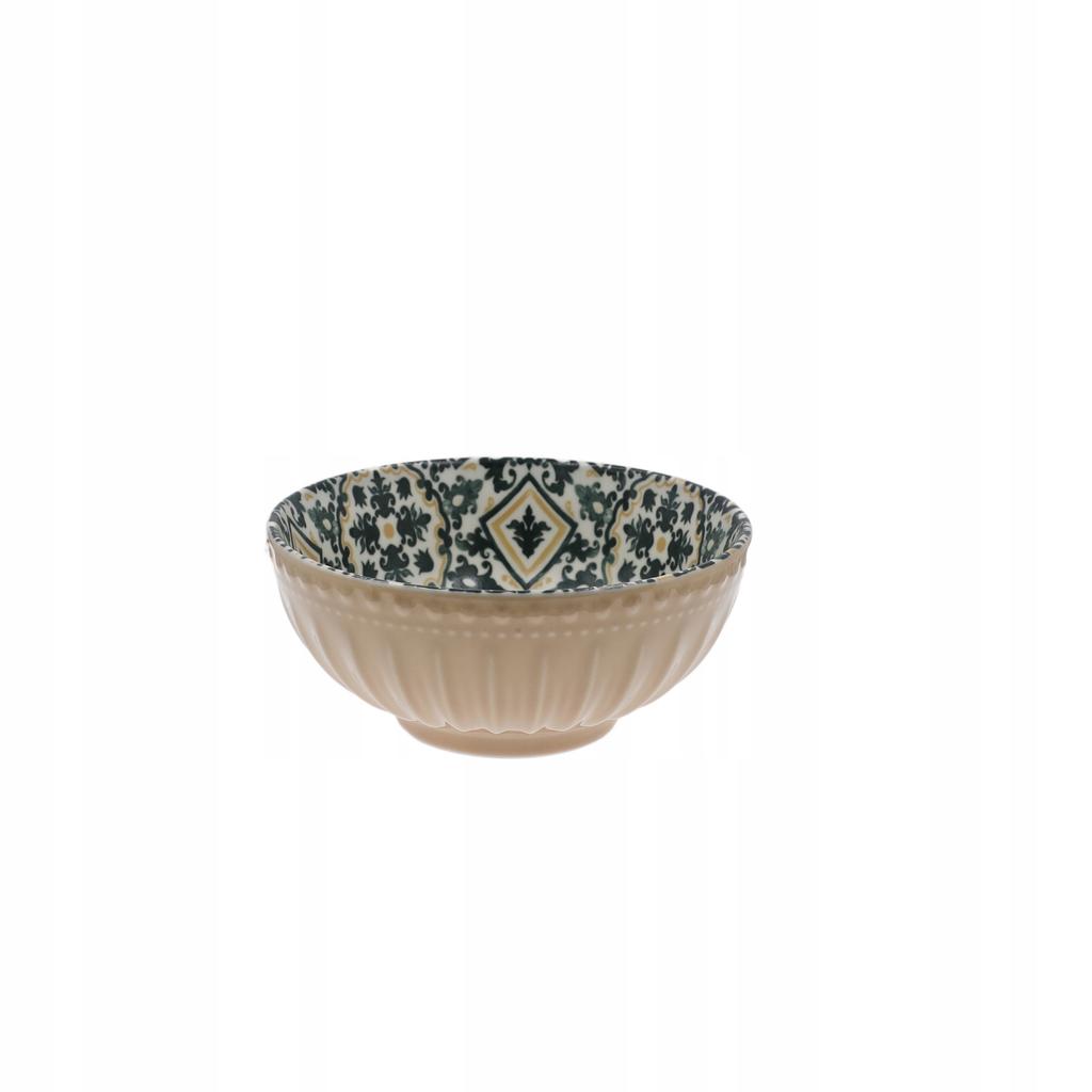 BOWL 16cm SALAD BOWL FOR APPETIZERS AND DIPS MOSAIQUE BEIGE LINE