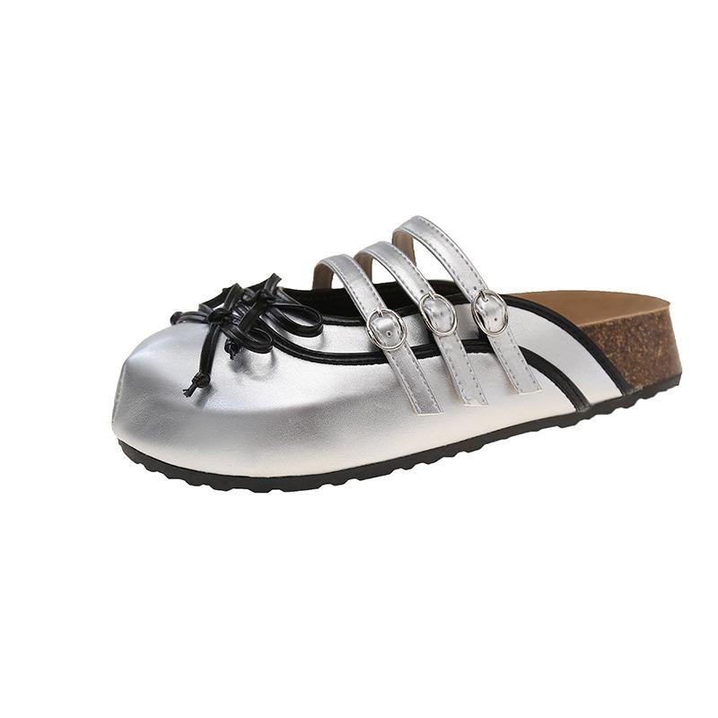 

Buckle square head French small fragrance flat bottom Mary Jane shoes women s 2025 new spring retro with skirt light mouth sandals 35