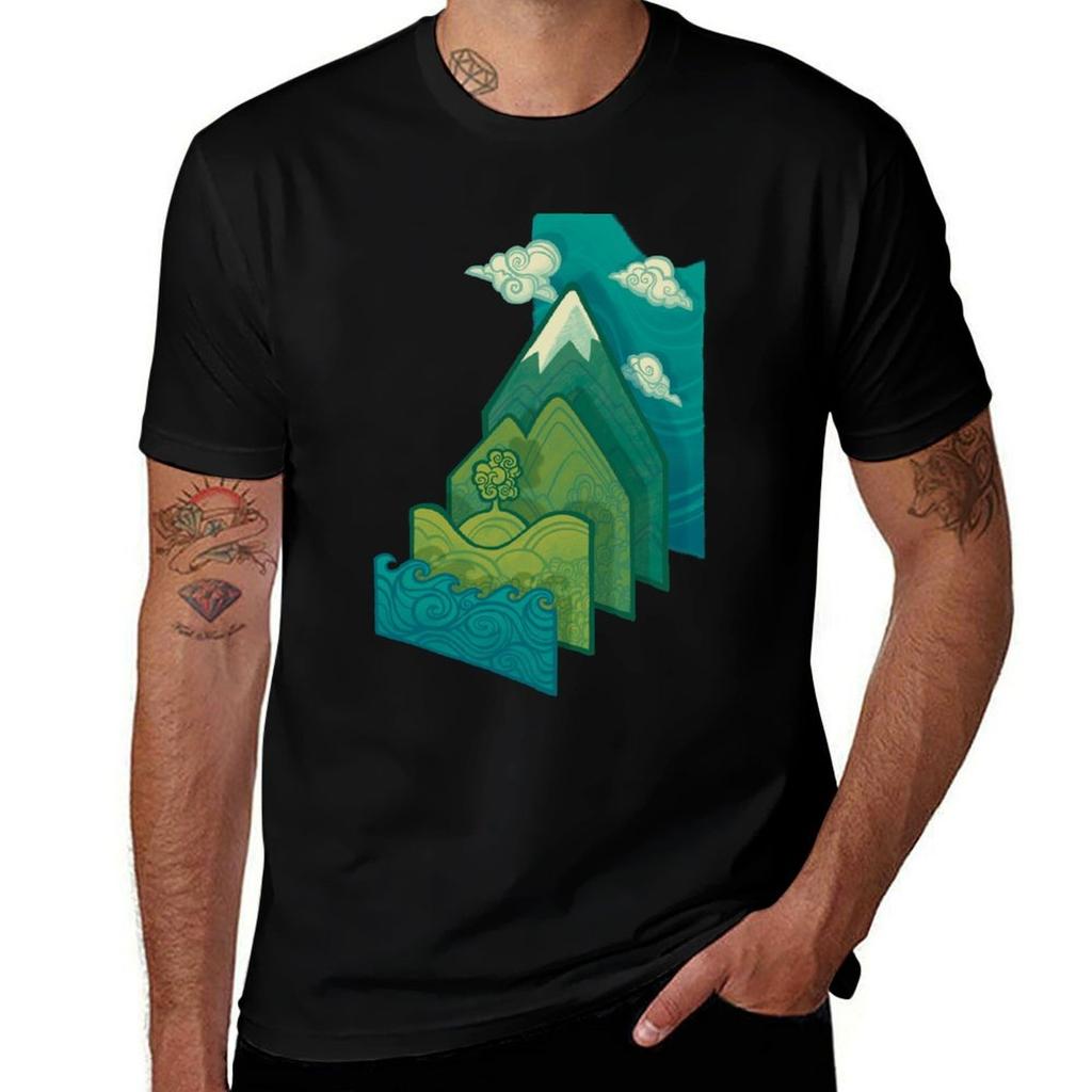 How To Build A Landscape Tshirt Comfortable Workout Short Sleeve Shirt Tshirt