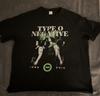 Type O Negative Mens Cropped Band Tee Shirt Size L Unisex T-Shirt