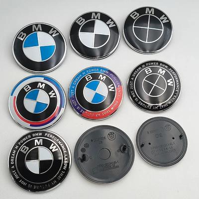 2ks ABS 74mm 82mm Znak kapoty Logo přední kapoty auta Kryt kufru Odznak Pro BMW E39 E46 E30 E36 G20 E87 E60 E90 Příslušenství