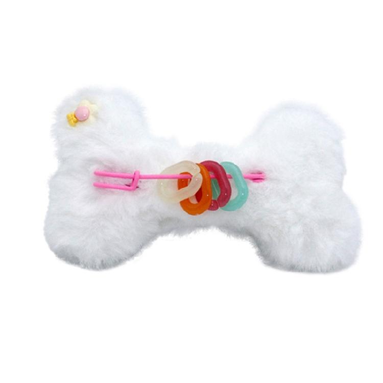 Plush Bone Keychain Pendant Cute Plush Hanging Decoration Pendant Bone Charm 1