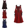 Vintage Gothic Renaissance Women's Halloween Costume Dress For Cosplay And Parties