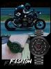 Sanda Men's Trendy Steel Band Hollow Dial Watch