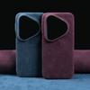 Alcantara Case for Huawei Pura 80 Ultra Pura 70 Pro Pura 70 Pro Plus Premium Business Slim Suede Leather Full Body Shockproof Protective Cover