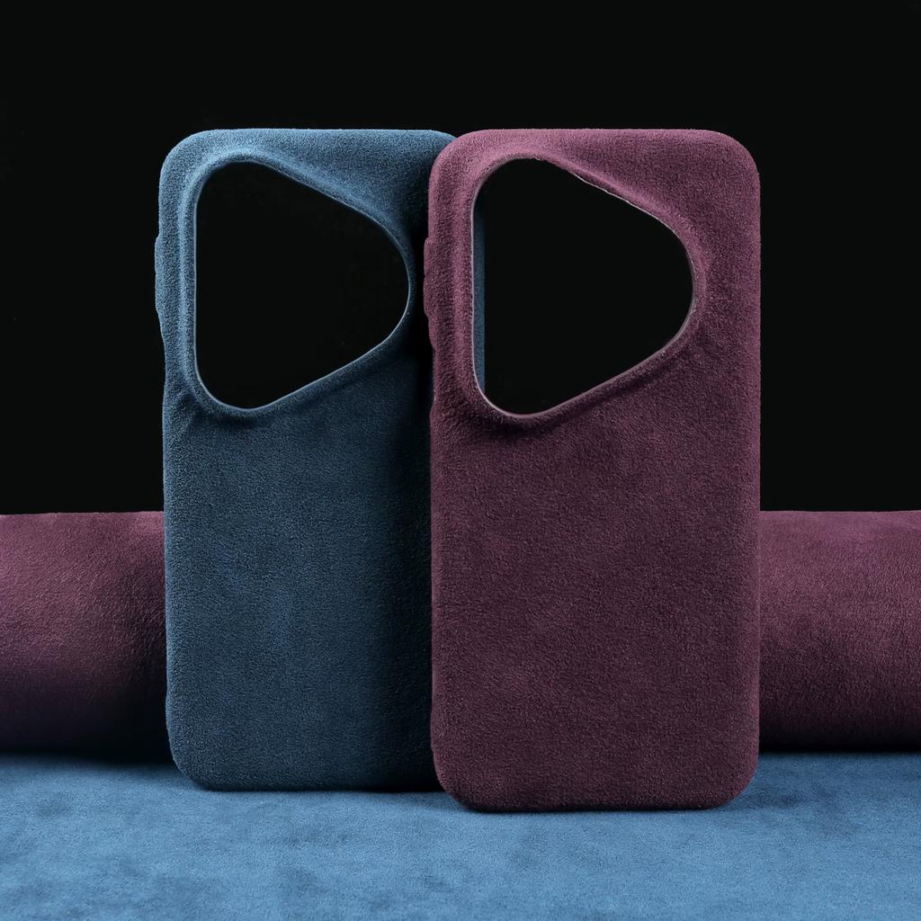 Alcantara Case for Huawei Pura 80 Ultra Pura 70 Pro Pura 70 Pro Plus Premium Business Slim Suede Leather Full Body Shockproof Protective Cover